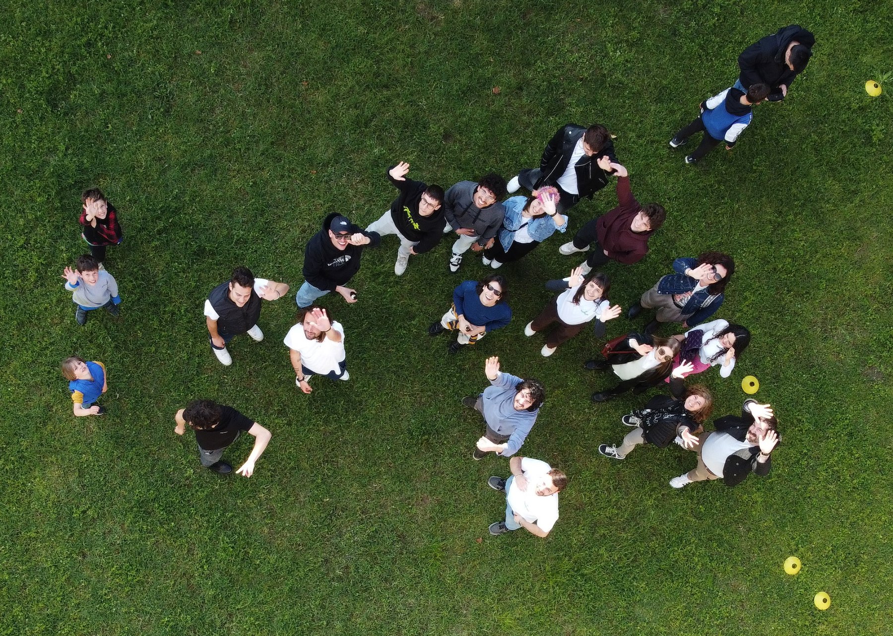 Gruppo visto dall'alto
